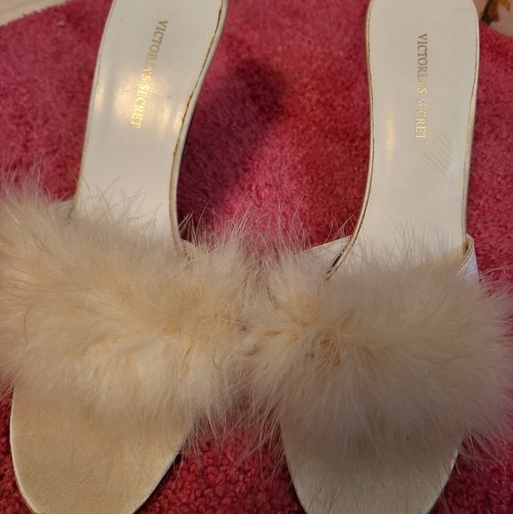 Victoria's Secret | Shoes | Never Worn Vs Bedroom Slippers High Heeled  Slides Mules Shoes Heels | Poshmark